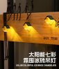 PSDS013. Solar ice brick chandelier / outdoor courtyard walled garden light-controlled induction atmosphere hanging lamp